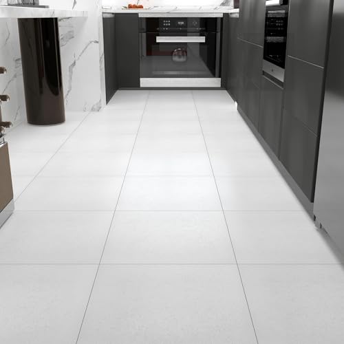 Decotalk Vinylboden PVC Bodenbelag Weiß Selbstklebende Bodenfliesen 30X30cm /3 Stück Vinylboden Selbstklebend Weiß Schnelle Installation PVC Bodenplatten Verschleißfest Klebefliesen Boden Decotalk Vinylboden PVC Bodenbelag Weiß Selbstklebende Bodenfliesen 30X30cm /3 Stück Vinylboden Selbstklebend Weiß Schnelle Installation PVC Bodenplatten Verschleißfest Klebefliesen Boden von Decotalk