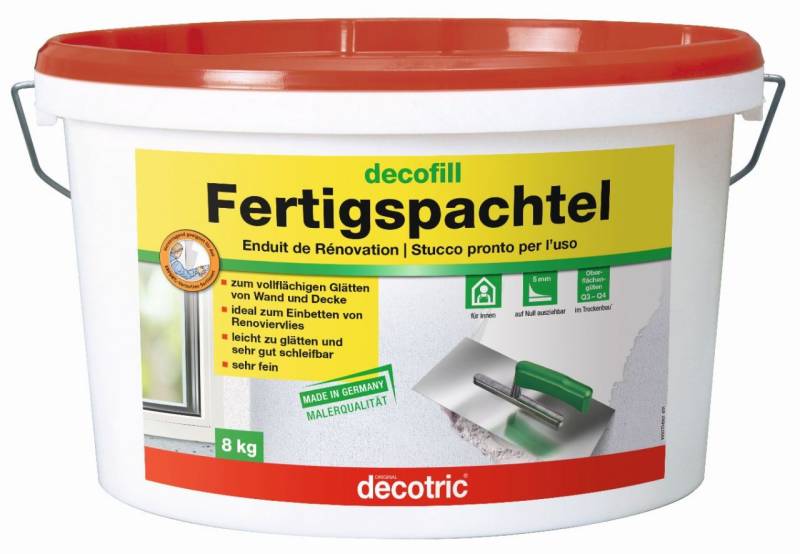 Decotric Decofill Fertigspachtel 8 kg von Decotric