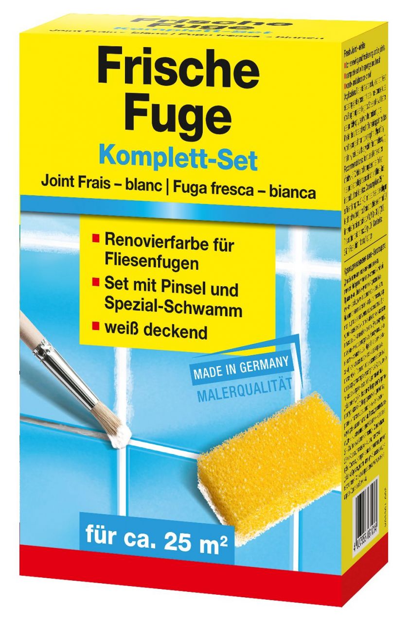 Decotric Frische-Fuge Komplett-Set weiß 250 ml von Decotric