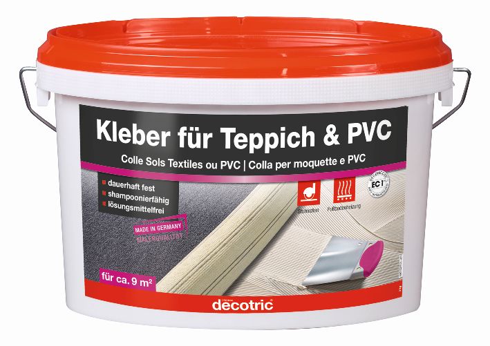 Decotric Kleber für Teppich und PVC 3 kg von Decotric