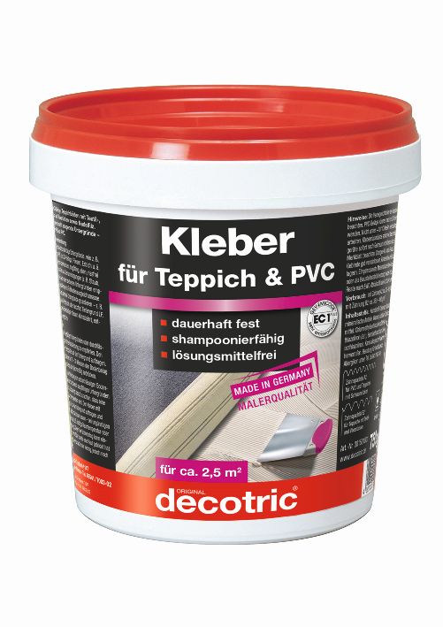 Decotric Kleber für Teppich und PVC 750 g von Decotric