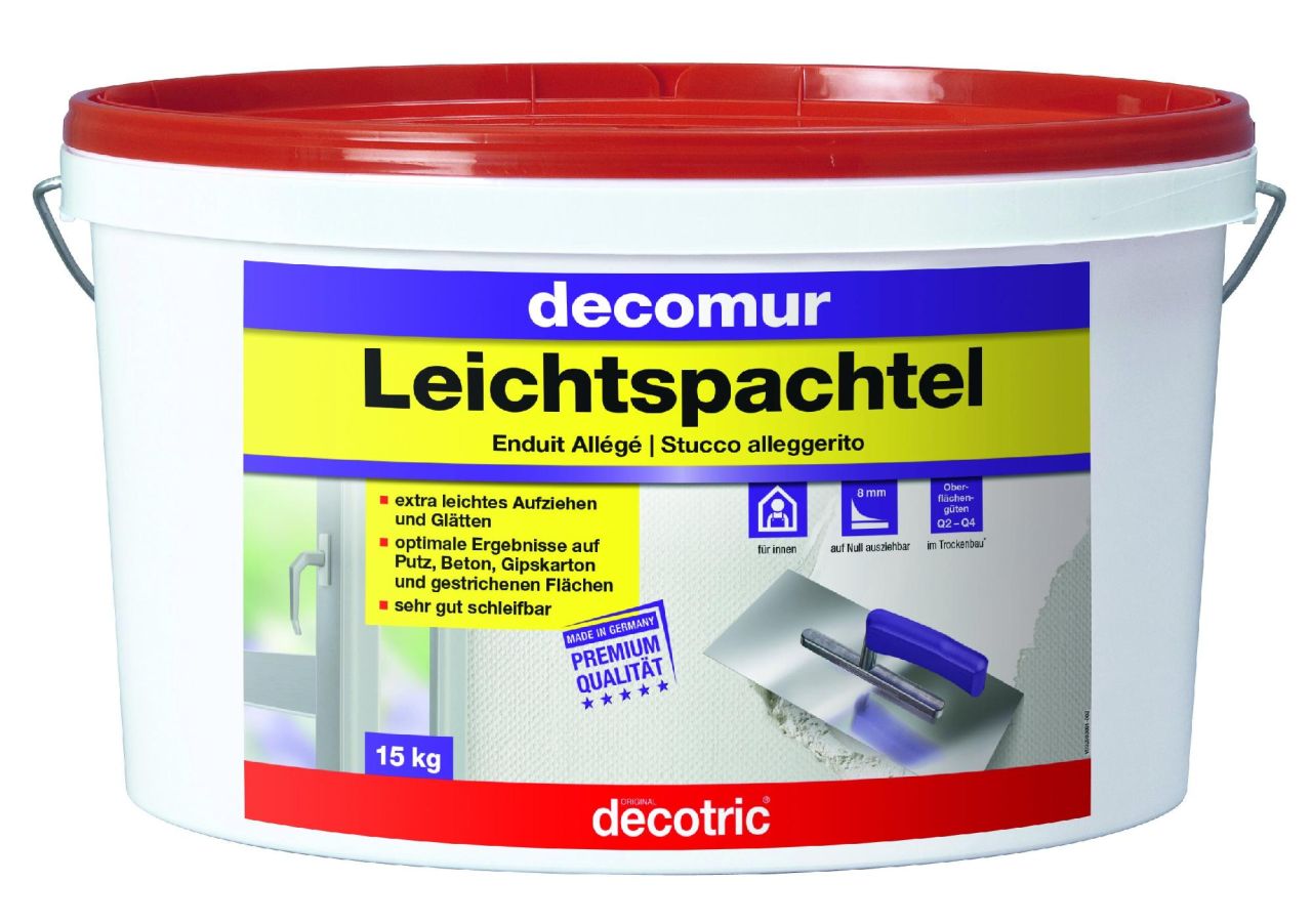 Decotric Decomur Leichtspachtel 15 kg von Decotric