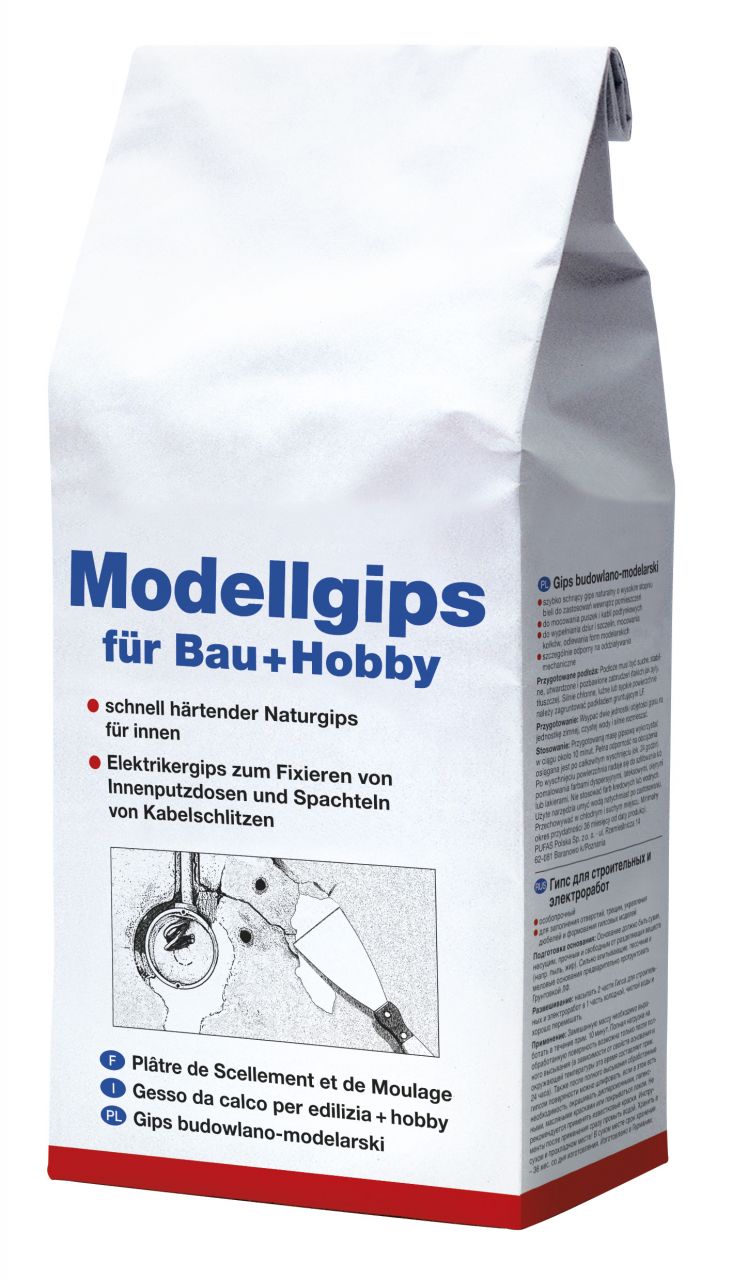 Decotric Modellgips für Bau und Hobby, 5 kg von Decotric