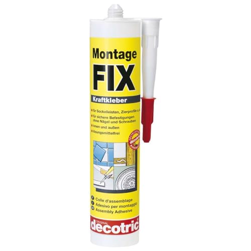 Decotric Montage-Fix, Montage - Kleber von Decotric