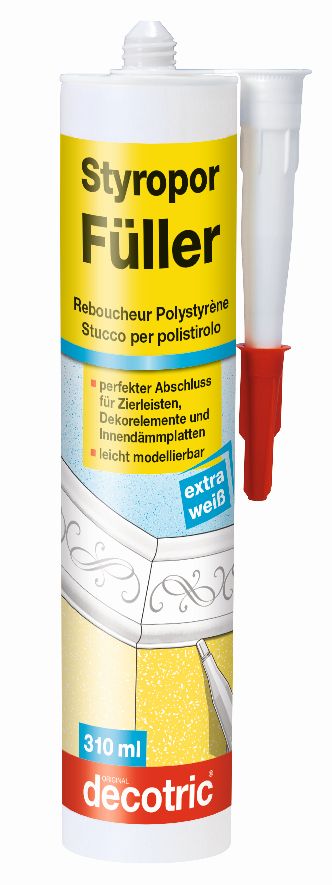 Decotric Styropor-Füller 310 ml weiß Decotric Styropor-Füller 310 ml weiß von Decotric
