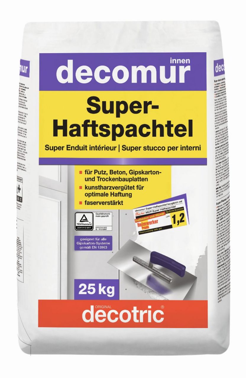 Decotric Decomur Super-Haftspachtel 25 kg von Decotric