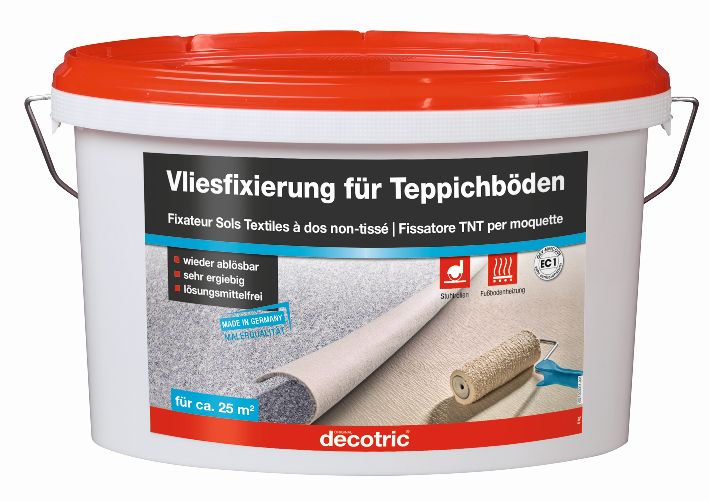 Decotric Vliesfixierung für Teppichböden 5 kg von Decotric