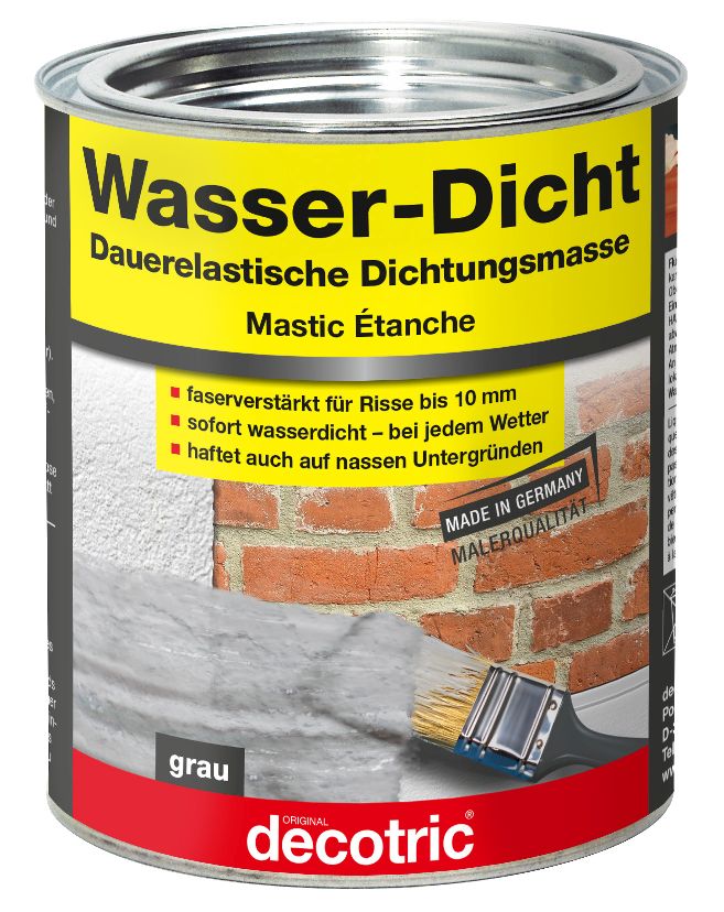 Decotric Dichtmasse Wasser-Dicht 750 ml von Decotric