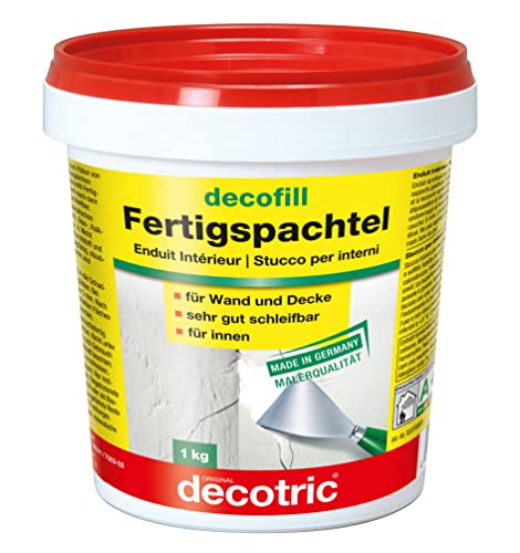 Decotric decofill Gebrauchsfertiger Spachtel 1 kg von Decotric
