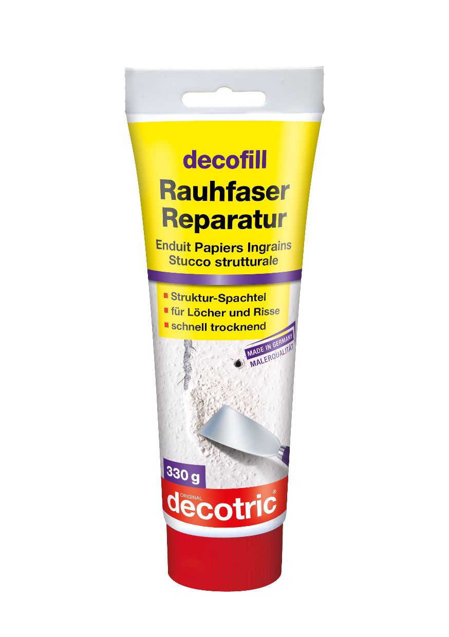 Decotric Decofill Rauhfaser Reparaturspachtel 330 g von Decotric