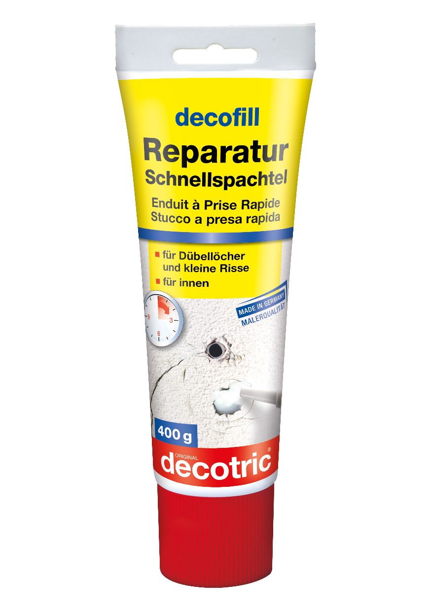 Decotric Decofill Reparatur-Schnellspachtel 400 g von Decotric