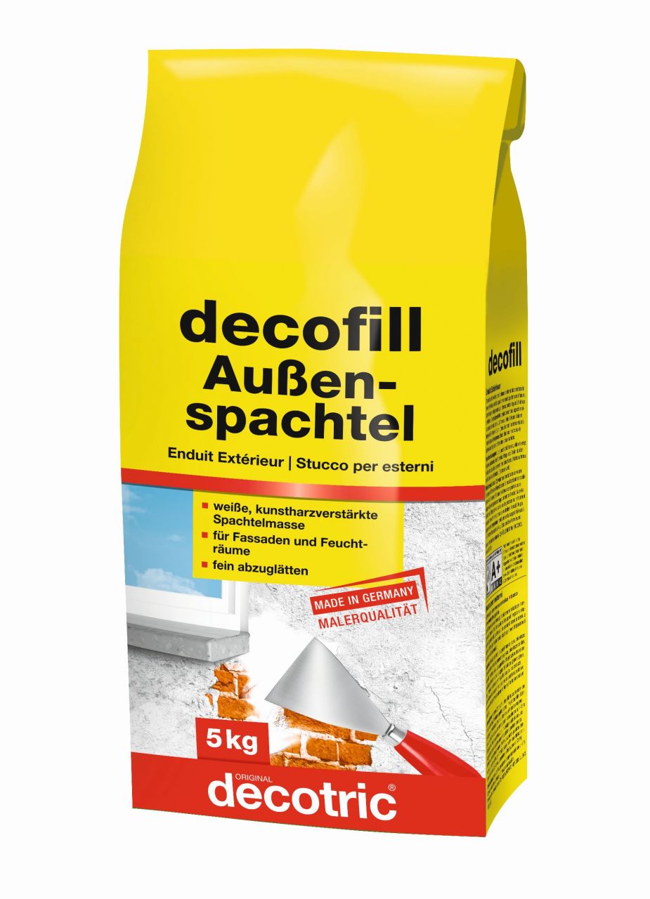 Decotric Decofill Außenspachtel 5 kg von Decotric