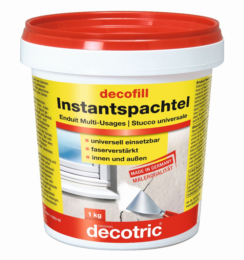 Decotric Decofill Instantspachtel 1 kg von Decotric
