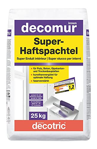 Decotric decomur Super-Haftspachtel 25 kg von Decotric