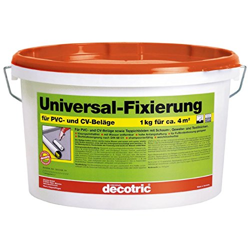 Fixierung für Teppichböden und PVC 10 kg von Decotric