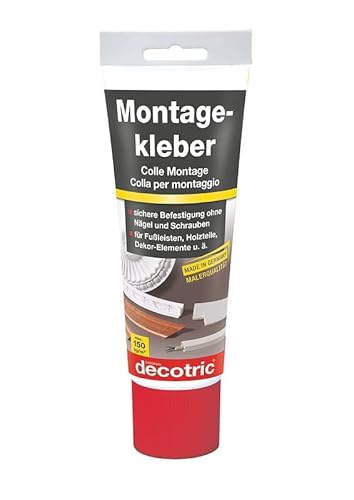 Montagekleber lösungsmittelfrei 300g von Decotric