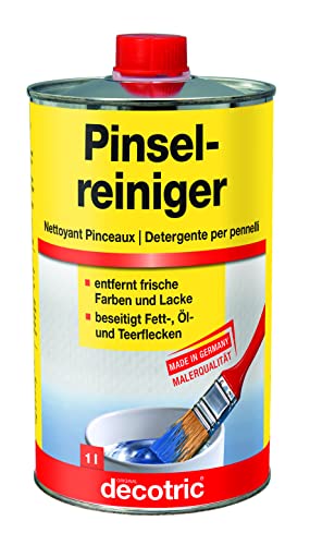 Pinselreiniger 1 Liter hochwirksam von Decotric