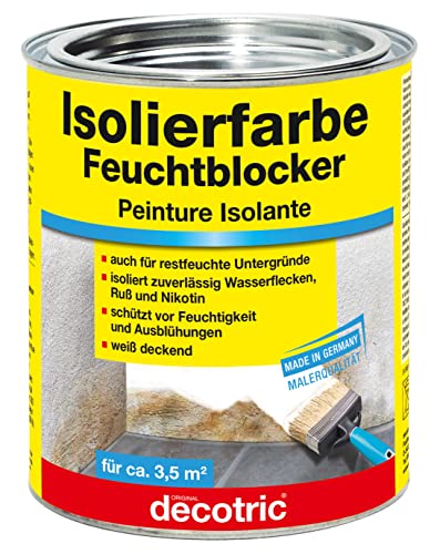 Pufas / Decotric Isolierfarbe - Schutz vor Ausblühung und Feuchtigkeit zementhaltig 750ml Pufas / Decotric Isolierfarbe - Schutz vor Ausblühung und Feuchtigkeit zementhaltig 750ml von Decotric