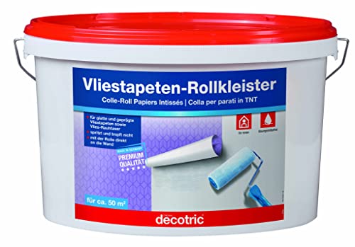 Rollkleister - decotric - Roll Kleber für Vliestapeten - gebrauchsfertig - 10 Liter von Decotric
