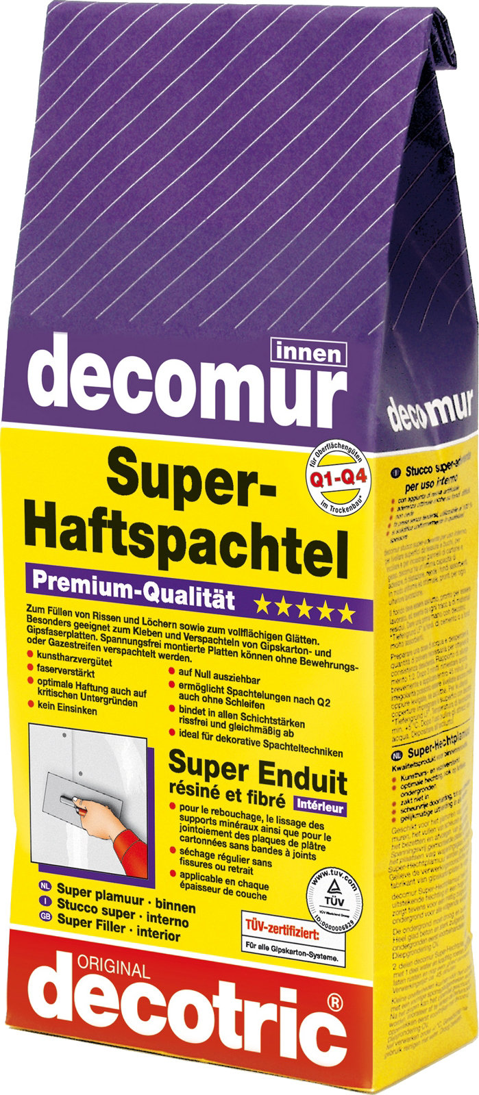 decomur Super-Haftspachtel von Decotric