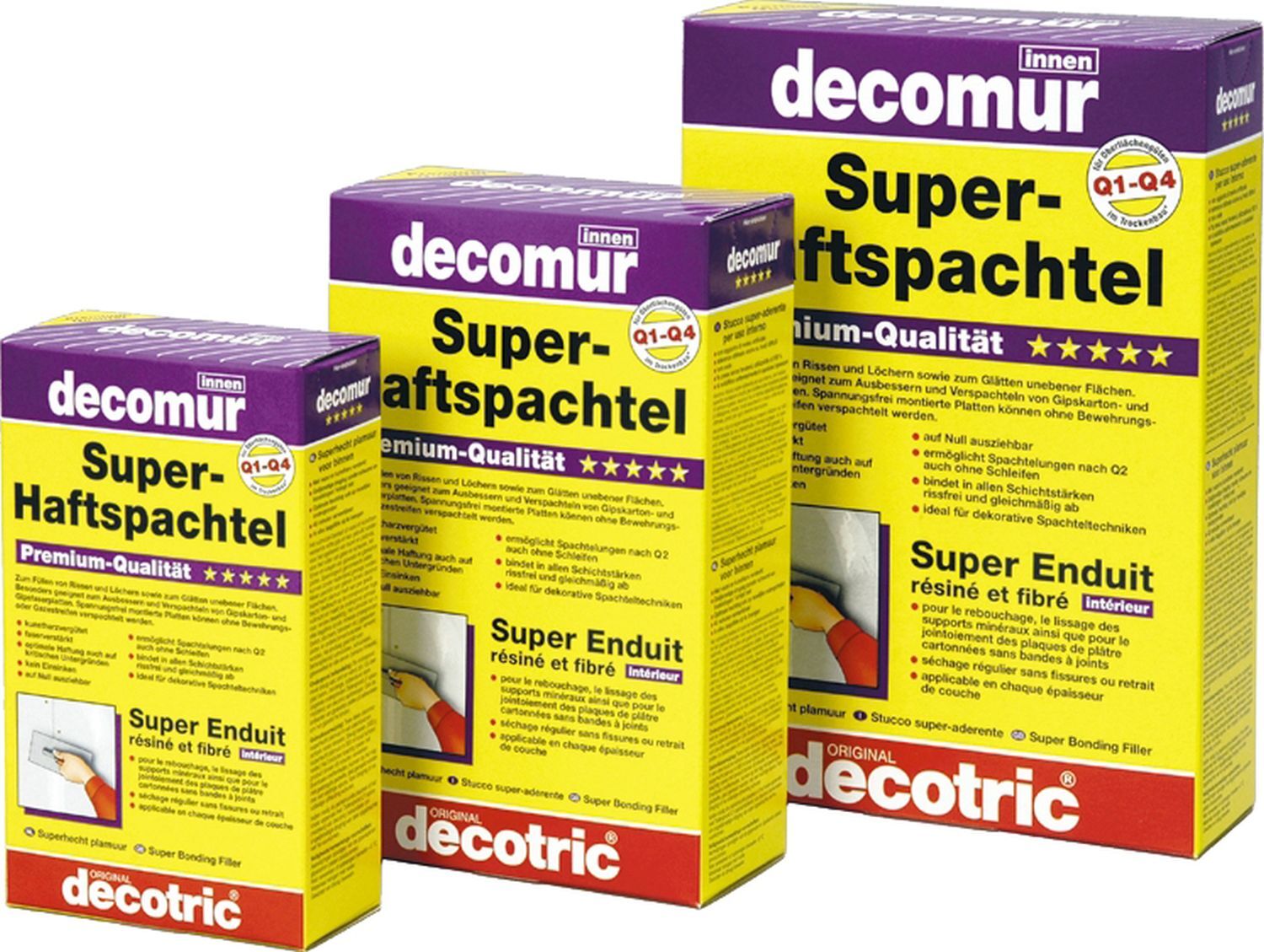 decomur Super-Haftspachtel von Decotric