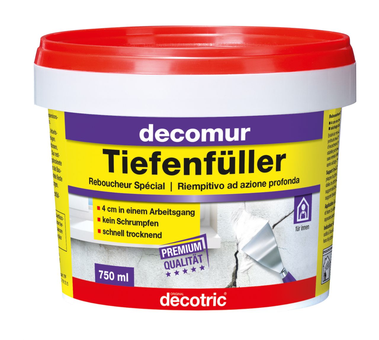 Decotric Decomur Tiefenfüller 750 ml von Decotric