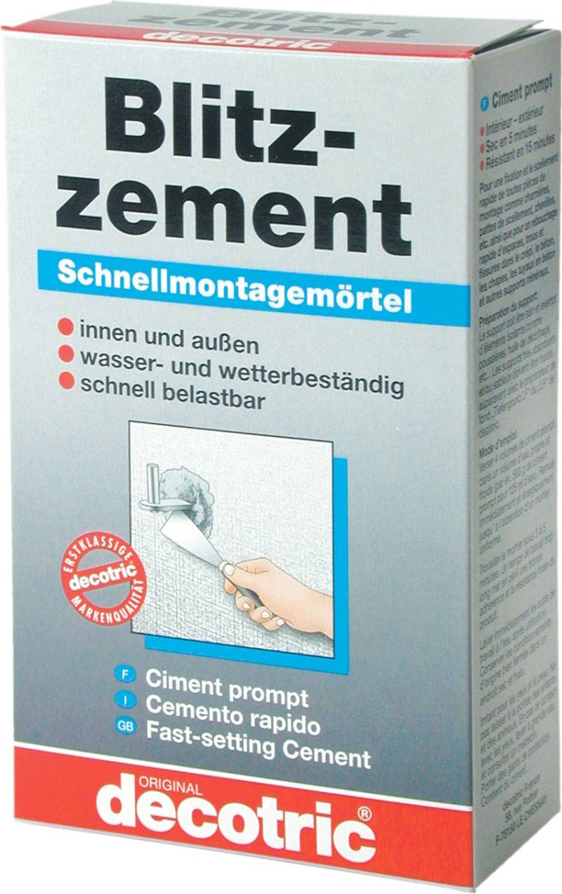 decotric Blitzzement von Decotric