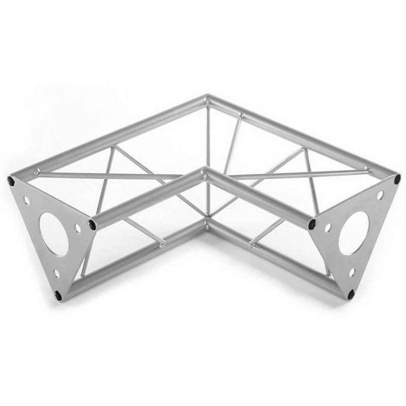 Decotruss Ecke Verbindung 2 Weg 90° Sac 21 Silber Traversenstück Event B-Ware von Decotruss