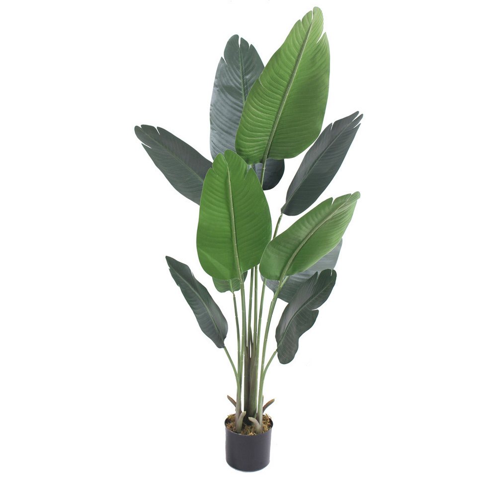 Kunstpflanze Bananenbaum Bananenstaude Kunstpflanze Künstliche Pflanze 130 cm, Decovego, Höhe 130 cm von Decovego