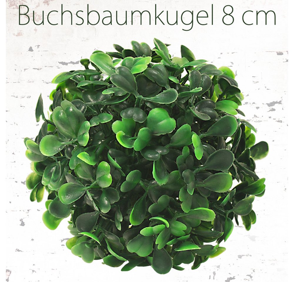 Kunstpflanze Buchsbaum Künstlich Buchsbaumkugel Buchskugel Kunstpflanze 8 - 55 cm, Decovego von Decovego