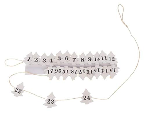 Adventskalender Zahlen I 24 Klammern I Holz I DIY Adventskalender I Zahlen 1-24 von Decpero