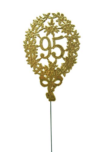 Decpero 10x Jubiläumszahl Gold 95" von Decpero