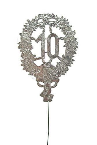 Decpero 10x Jubiläumszahl Silber 10" von Decpero