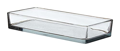 Decpero Glasschale eckig/L 24 cm x B 11 cm x H 3 cm / 1 Stück von Decpero