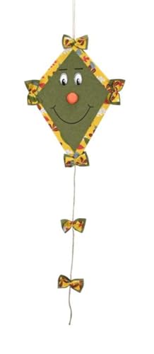 Drache Herbstwind zum Dekorieren I 1 Stück I Gesamtlänge ca. 90 cm I Herbstdeko von Decpero