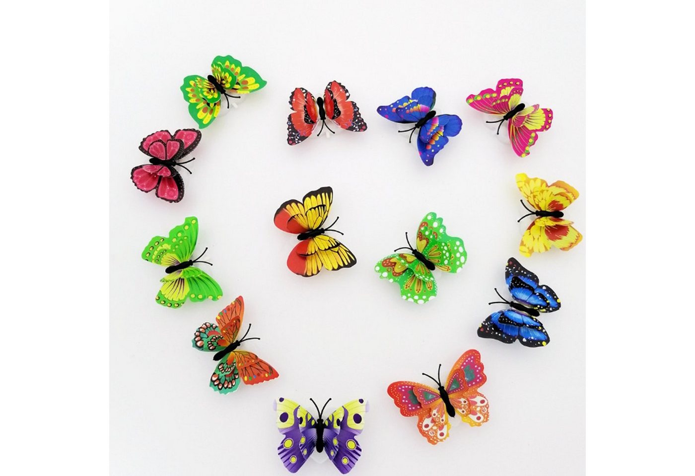 Dedom Wandsticker Schmetterling Wandaufkleber,Nachtlichter,leuchtende Schmetterlinge von Dedom