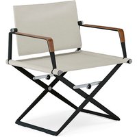 Dedon SEAX Lounge Sessel Aluminium/Teak von Dedon