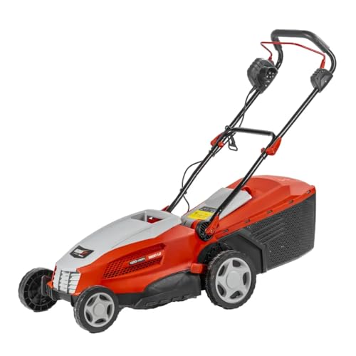 Elektro-Rasenmäher Garden DEDRA, Schnittbreite 420 mm, Alle Grasarten - 40 l Fangsack, 1800W, 20-70 mm Schnitth. Zusammenklappbar, Gewicht 16kg mit ergonomischer Griff von Dedra