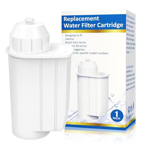 Wasserfilter Kaffeevollautomat für Siemens EQ Series, Brita Intenza Wasserfilter Siemens, Wasserfilter für Siemens EQ6, EQ9, EQ500, Intenza, Bosch Vero Series, Weiß(1 Stück) von Dee.Romg