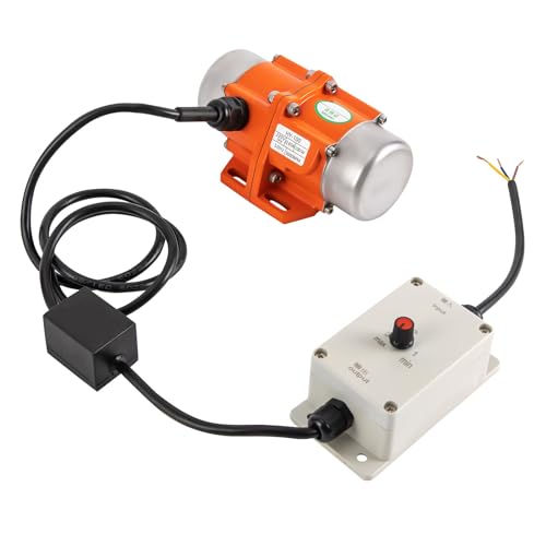 Asynchrones Vibrator 100W, Vibrationsmotor Vibration Motor elektrischer Rüttler Mehrzweckmotor Geräuscharm für Bergbau Metallurgie Kohle Elektrizität Bauwesen Chemie usw von DeeDuud