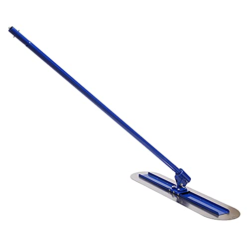 Bull Float Concrete Kit, Betonschwader 1200 x 300 mm mit Automatische Einstellung durch Rotation Abnehmbarer Griff für Glätten und Nivellieren von Betonoberflächen Bull Float Concrete Kit, Betonschwader 1200 x 300 mm mit Automatische Einstellung durch Rotation Abnehmbarer Griff für Glätten und Nivellieren von Betonoberflächen von DeeDuud