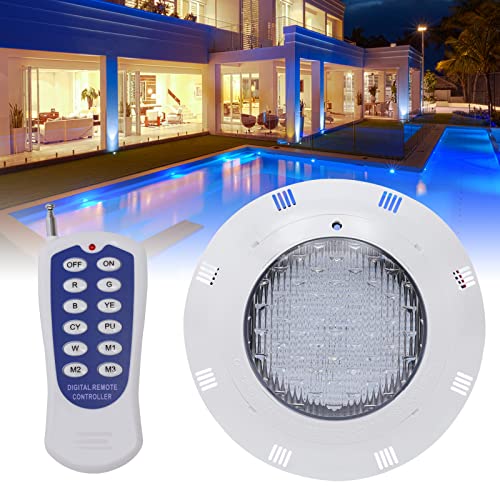 DeeDuud Led Poolbeleuchtung 45w Rgb Unterwasser Licht Ip68 Wasserdicht 7-Farbkombinationen Und 3-Dynamische Modi Pool Lichter FüR SpielpläTze Wasserparks Und SchwimmbäDer von DeeDuud
