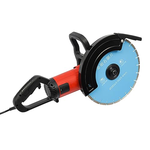 Mauernutfräse 3500W, Betonschneider 3800 U/min Schneidetiefe 85-140mm für Granit Beton Marmor Zementblöcke von DeeDuud