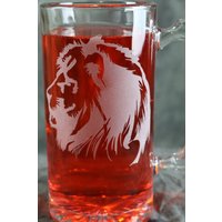 Lion Geätzt 12 Oder 26 G-Becher-stein von DeeLuxDesigns