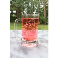 Pferdekopf Und -Körper, Geätzter, Mattierter 16-Unzen-Becher von DeeLuxDesigns