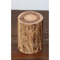Kleine Zeder Teelicht Halter von DeeRWoodWorks