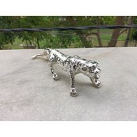 11 "' Zoll Silber Chrom Messing Jaguar Form Türgriff | Versilbert Beschichteter Tiger von DeepEnlightenment