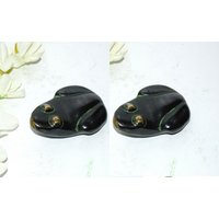 Amphibien Figur Frosch | Messing Grün Statue Büro Tisch Dekor Set Von 02 Stück Amphibien Figur Frosch | Messing Grün Statue Büro Tisch Dekor Set Von 02 Stück von DeepEnlightenment