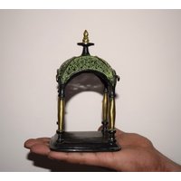 Göttin Idol Tempel | Hergestellt Für Messing Pooja Ghar Inhouse-Arbeitsschiff-Tempel von DeepEnlightenment