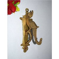 Messing Papagei Wandhaken | Vogelecho Handtuchhalter Pfau-Form-Badezimmer-Wand-Dekor von DeepEnlightenment